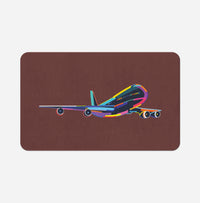 Thumbnail for Multicolor Airplane Designed Bath Mats