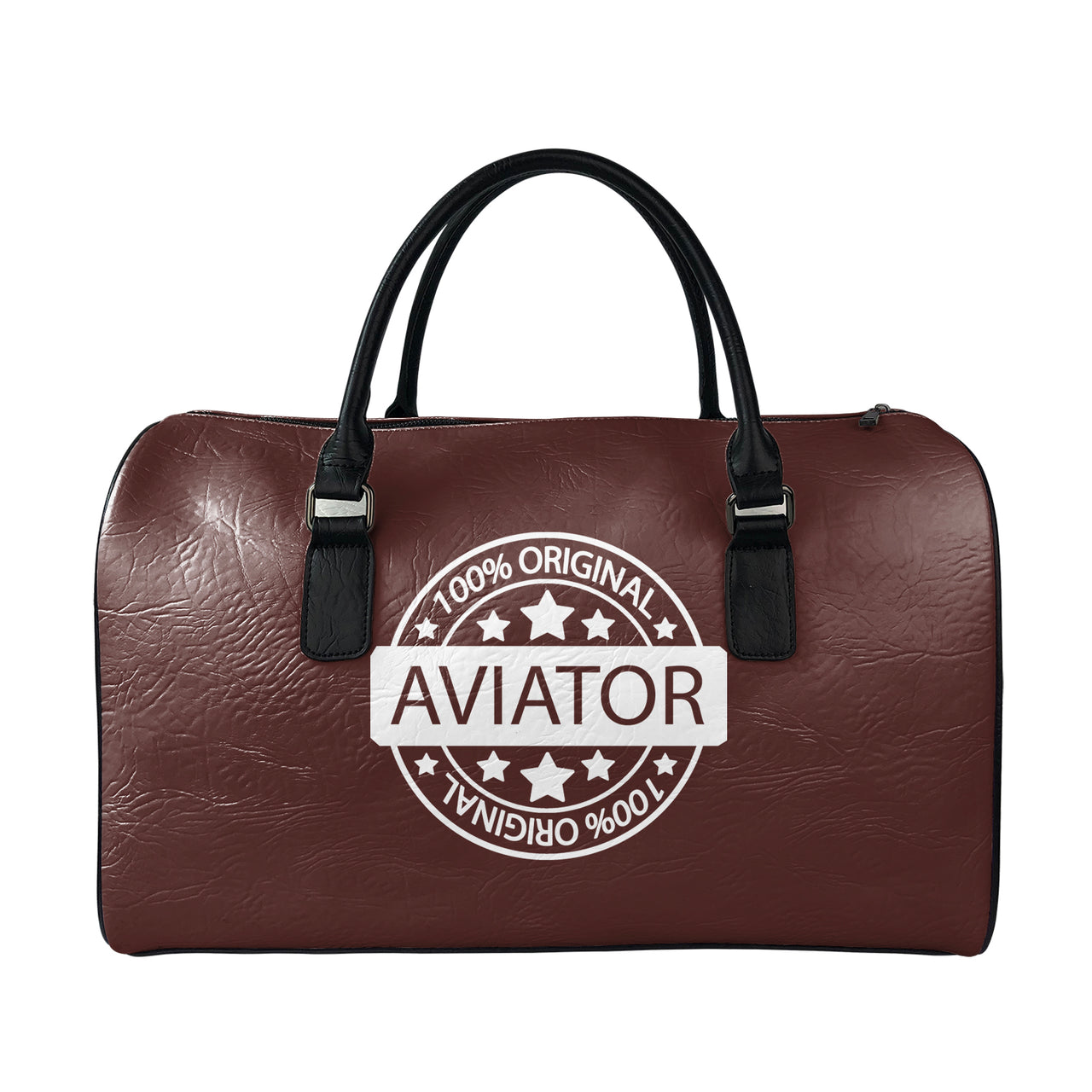 %100 Original Aviator Designed Leather Travel Bag