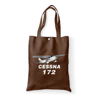 Thumbnail for The Cessna 172 Designed Tote Bags