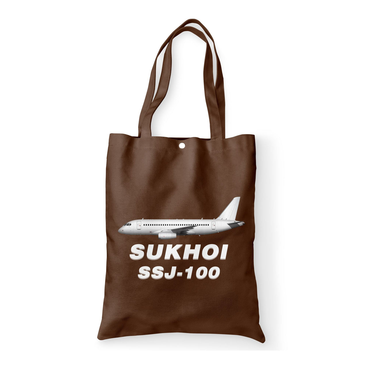 Sukhoi Superjet 100 Designed Tote Bags