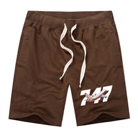 Thumbnail for Super Boeing 747 Intercontinental Designed Cotton Shorts