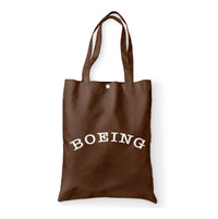 Thumbnail for Special BOEING Text Designed Tote Bags