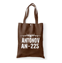 Thumbnail for Antonov AN-225 & Plane Designed Tote Bags