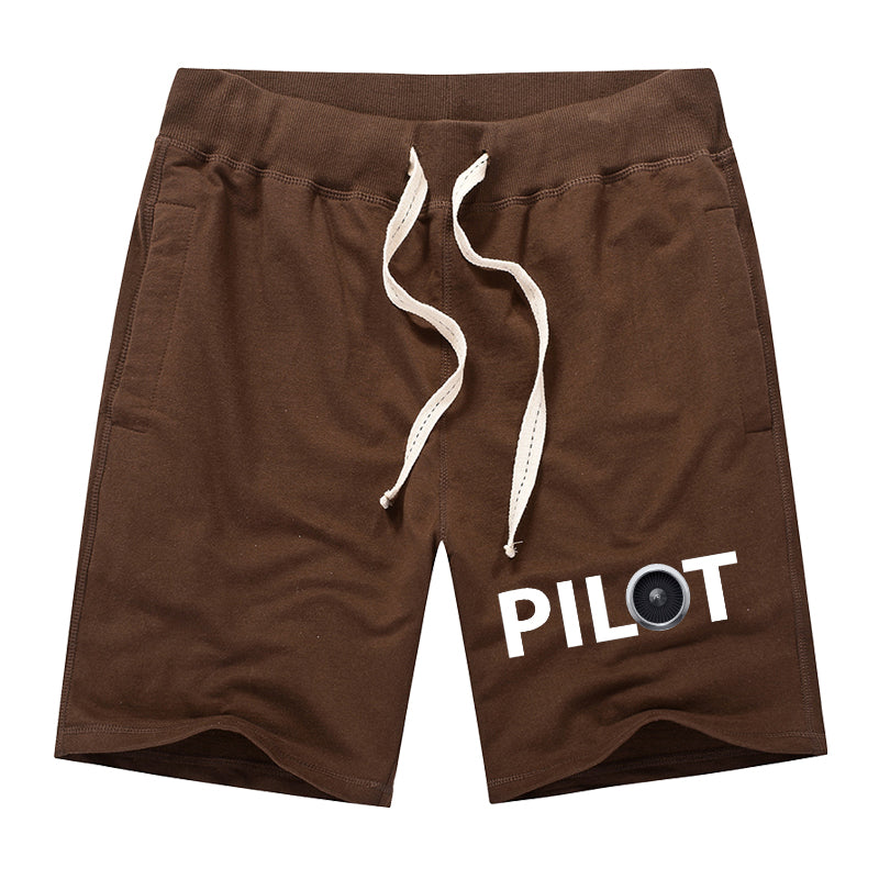 Pilot & Jet Engine Designed Cotton Shorts