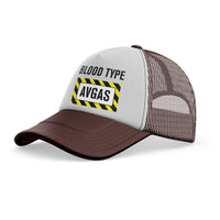Thumbnail for Blood Type AVGAS Designed Trucker Caps & Hats