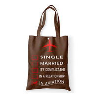 Thumbnail for In Aviation Designed Tote Bags