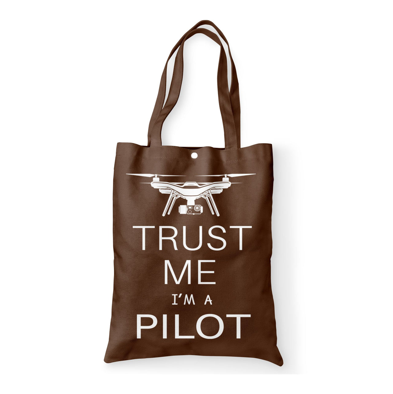 Trust Me I'm a Pilot (Drone) Designed Tote Bags