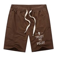 Thumbnail for Trust Me I'm a Pilot Designed Cotton Shorts