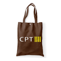 Thumbnail for CPT & 4 Lines Designed Tote Bags