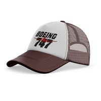 Thumbnail for Amazing Boeing 747 Designed Trucker Caps & Hats