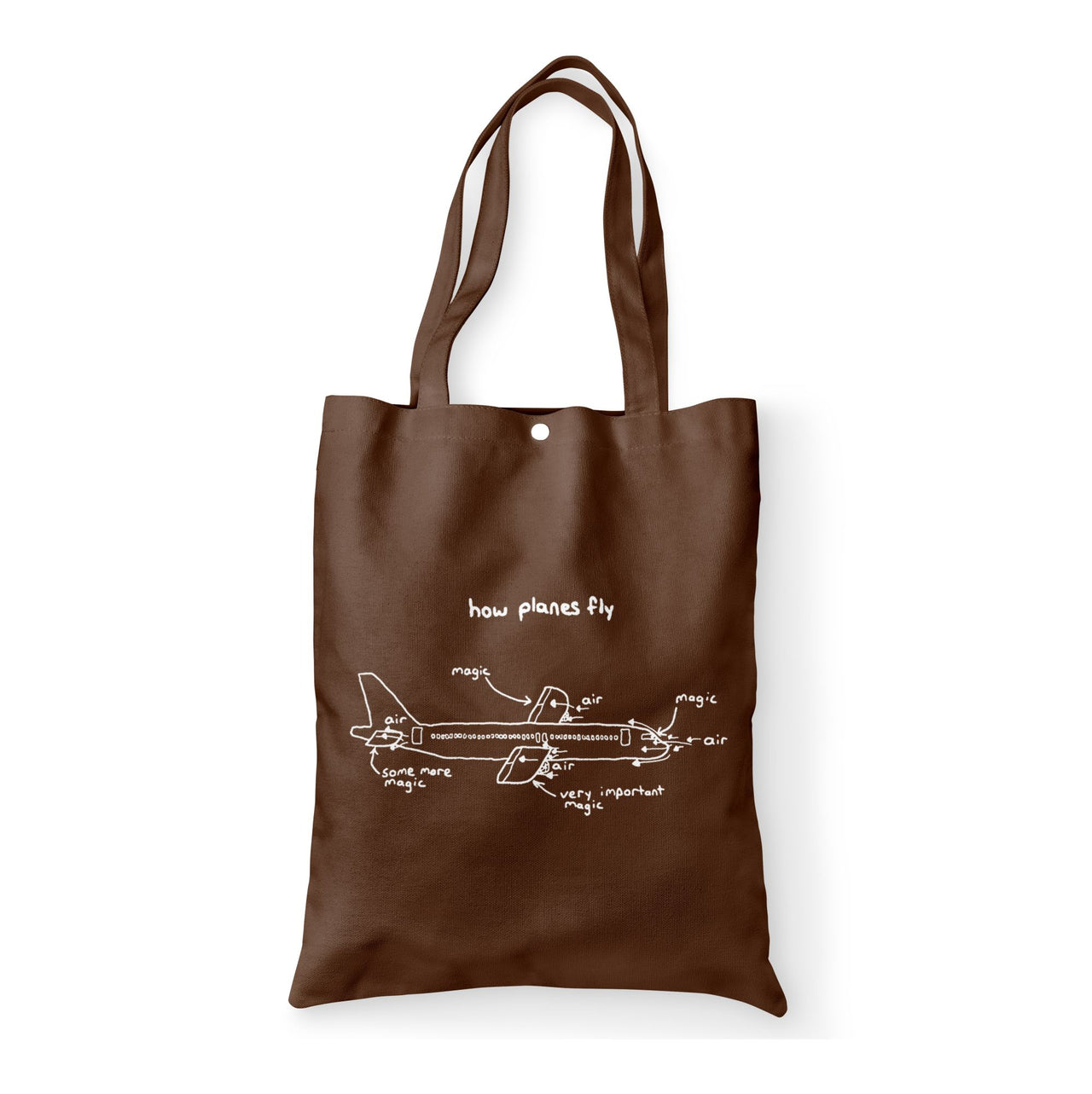 How Planes Fly Designed Tote Bags
