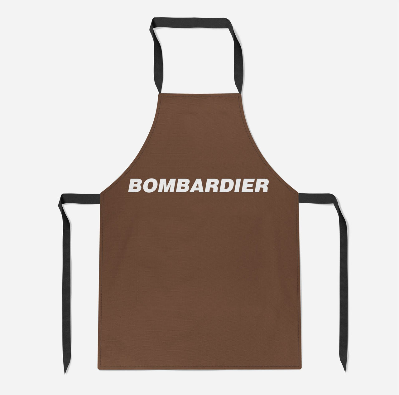Bombardier & Text Designed Kitchen Aprons