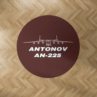 Thumbnail for Antonov AN-225 (26) Designed Carpet & Floor Mats (Round)