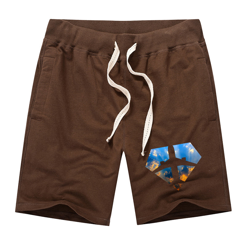 Supermen of The Skies (Sunrise) Designed Cotton Shorts