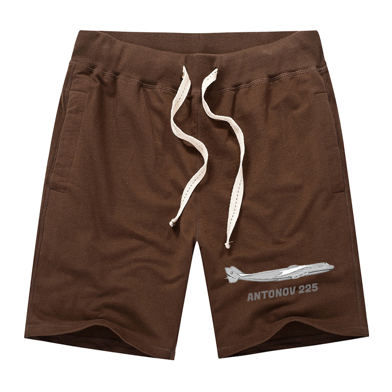 antonov 225 Designed Cotton Shorts