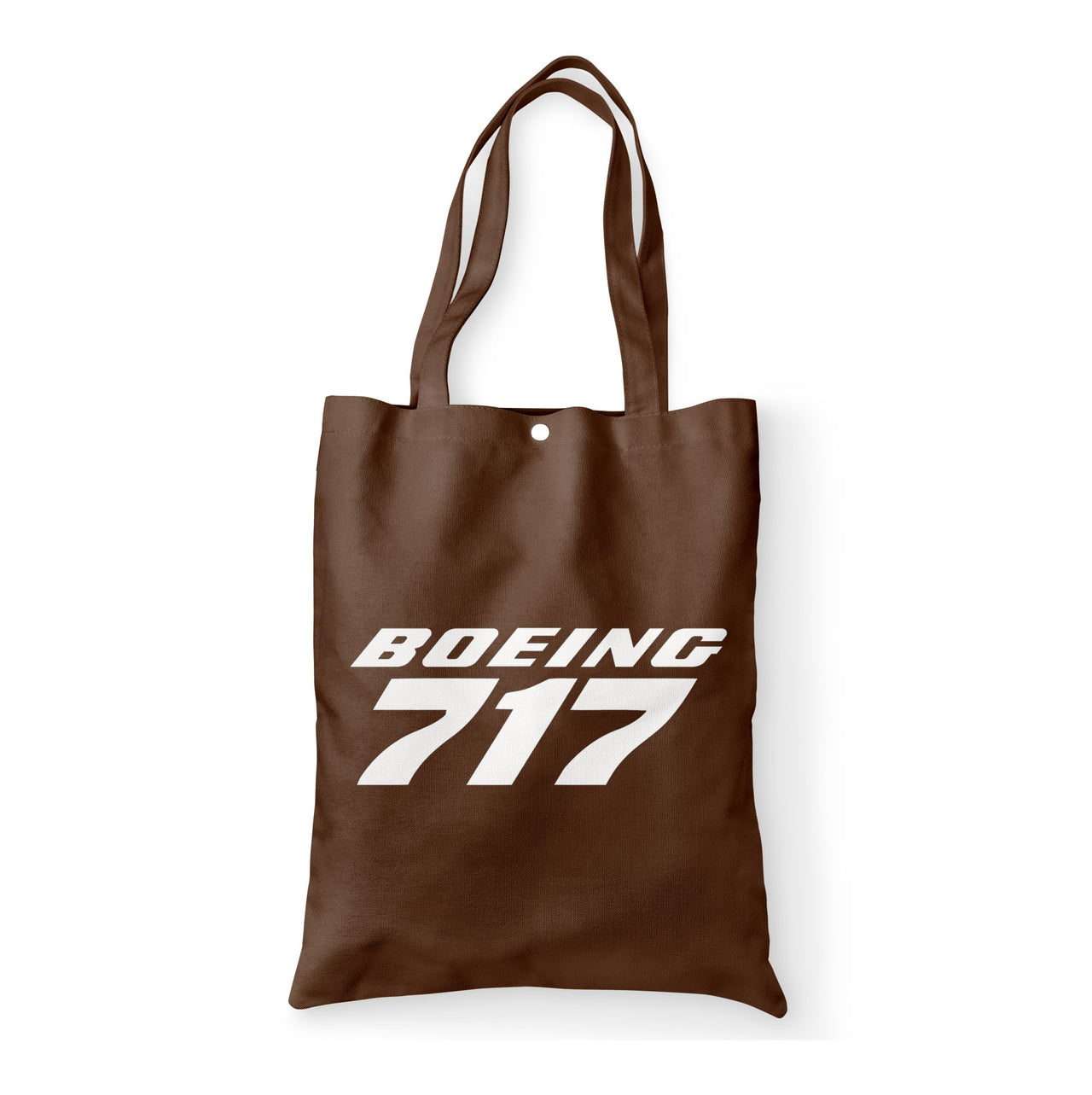 Boeing 717 & Text Designed Tote Bags