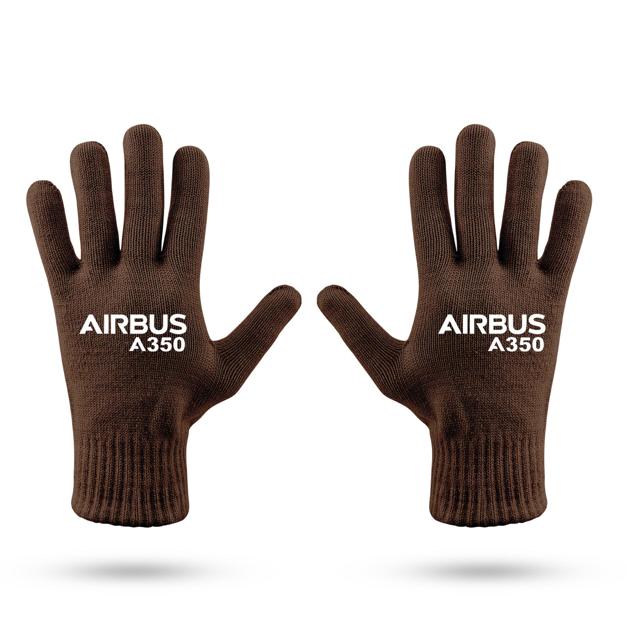 Airbus A350 & Text Designed Gloves