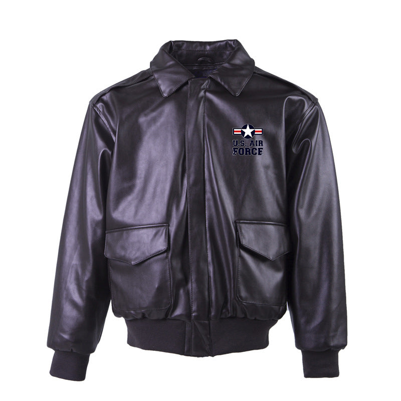 US Air Force Designed Leather Bomber Jackets (NO Fur)