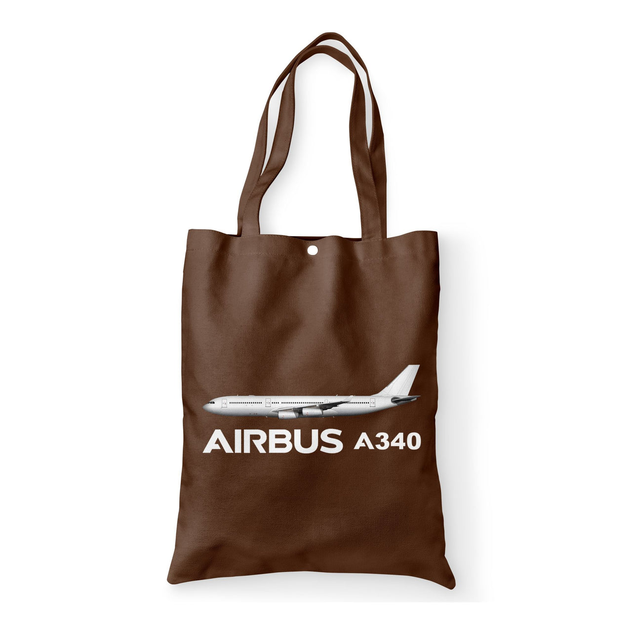 The Airbus A340 Designed Tote Bags