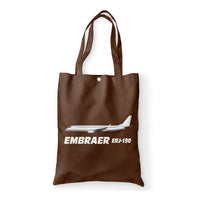 Thumbnail for The Embraer ERJ-190 Designed Tote Bags