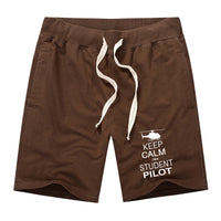 Thumbnail for Student Pilot (Helicopter) Designed Cotton Shorts
