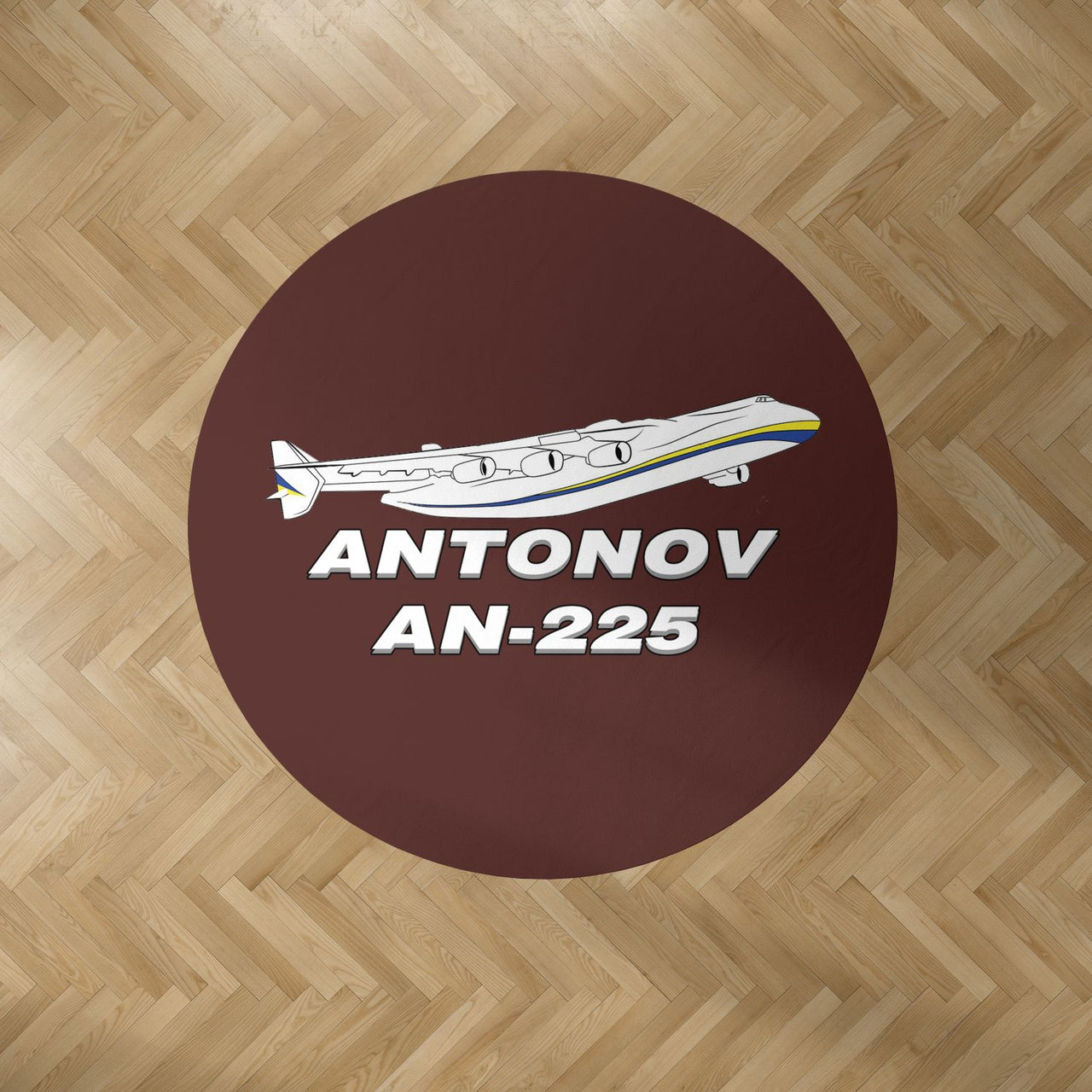 Antonov AN-225 (27) Designed Carpet & Floor Mats (Round)