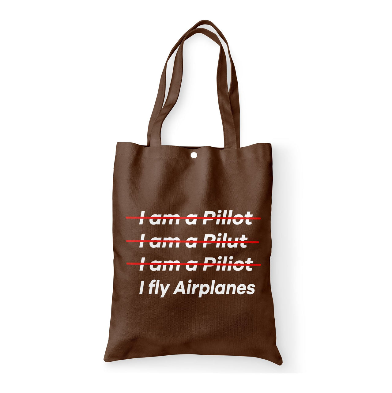 I Fly Airplanes Designed Tote Bags