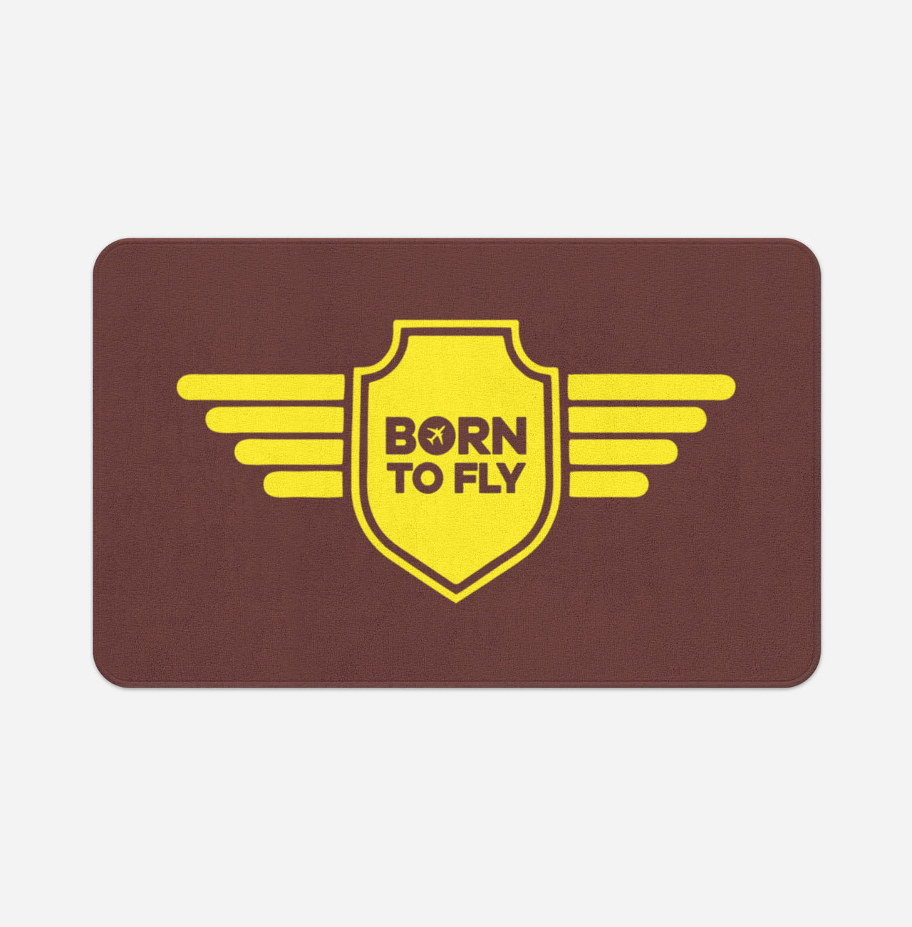 Born To Fly & Badge Designed Bath Mats