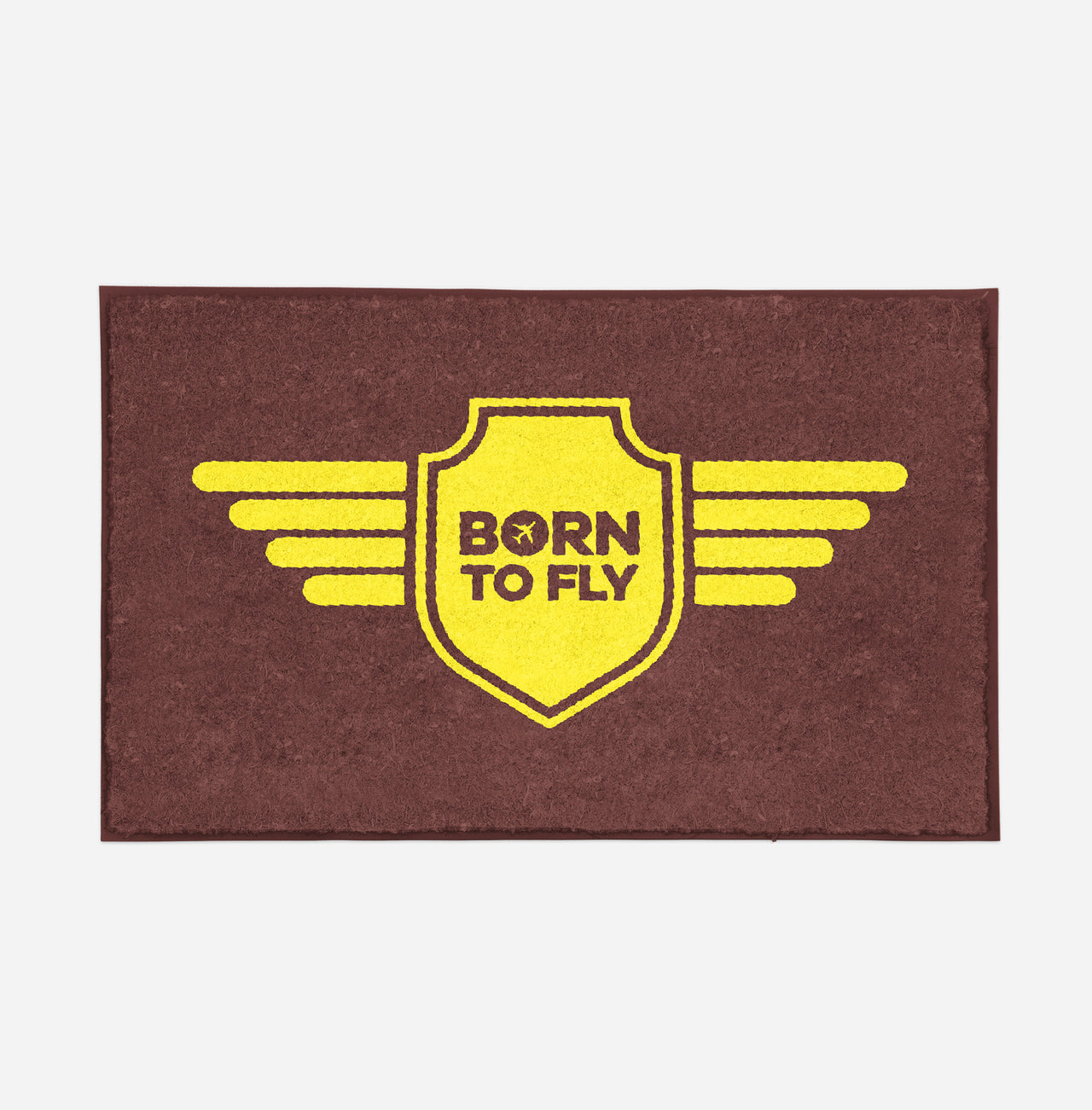 Born To Fly & Badge Designed Door Mats