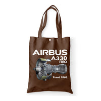 Thumbnail for Airbus A330neo & Trent 7000 Designed Tote Bags