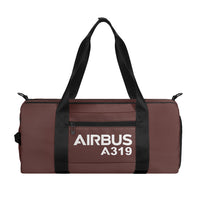 Thumbnail for Airbus A319 & Text Designed Sports Bag