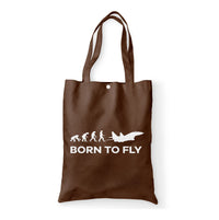 Thumbnail for Born To Fly Military Designed Tote Bags