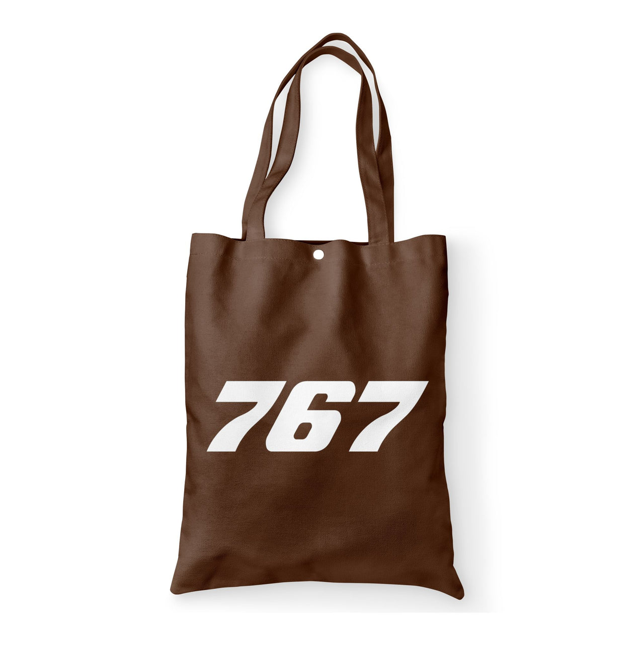 767 Flat Text Designed Tote Bags
