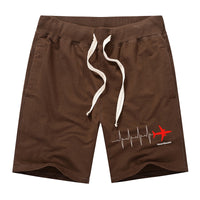 Thumbnail for Aviation Heartbeats Designed Cotton Shorts
