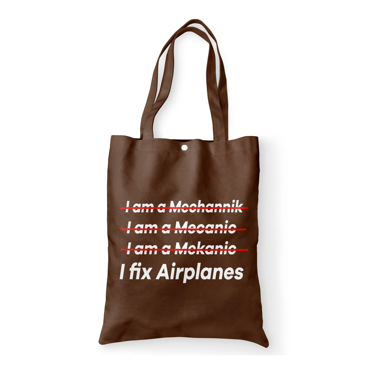 I Fix Airplanes Designed Tote Bags