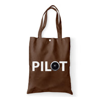 Thumbnail for Pilot & Jet Engine Designed Tote Bags