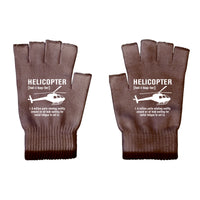 Thumbnail for Helicopter [Noun] Designed Cut Gloves