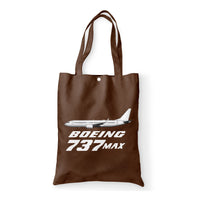 Thumbnail for The Boeing 737Max Designed Tote Bags