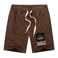 Thumbnail for Keep It Coordinated Designed Cotton Shorts