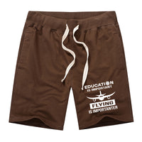 Thumbnail for Flying is Importanter Designed Cotton Shorts