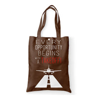 Thumbnail for Every Opportunity Designed Tote Bags