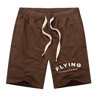 Thumbnail for Flying All Around The World Designed Cotton Shorts
