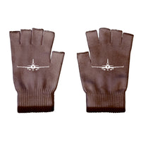 Thumbnail for McDonnell Douglas MD-11 Silhouette Plane Designed Cut Gloves