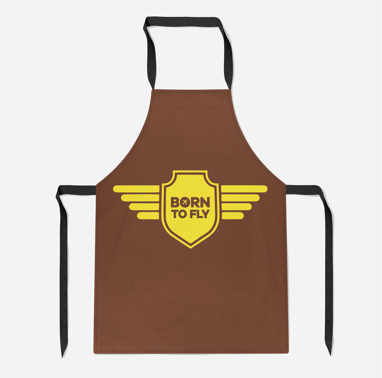Born To Fly & Badge Designed Kitchen Aprons