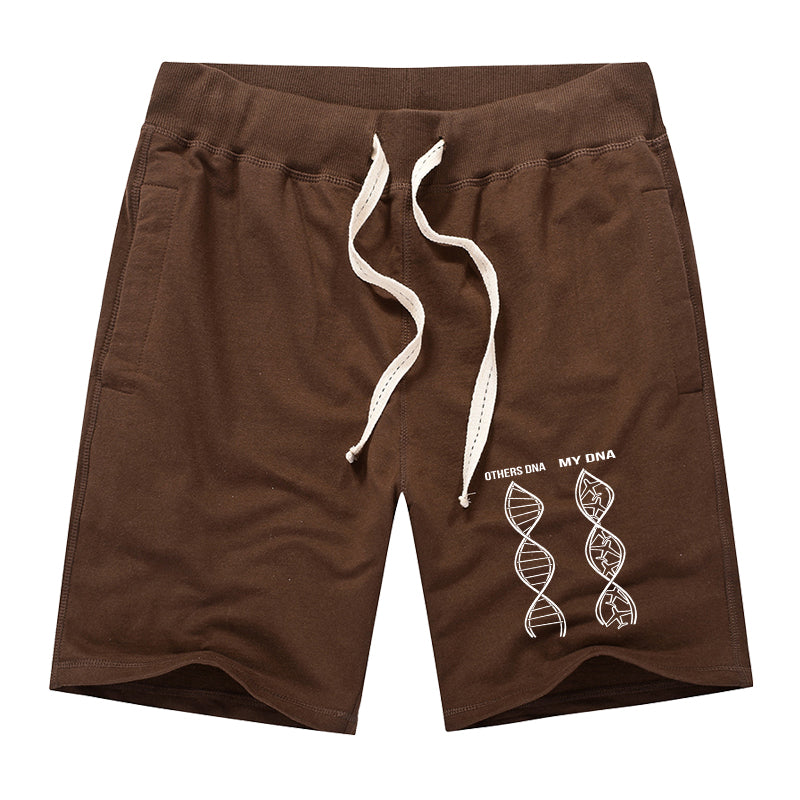 Aviation DNA Designed Cotton Shorts