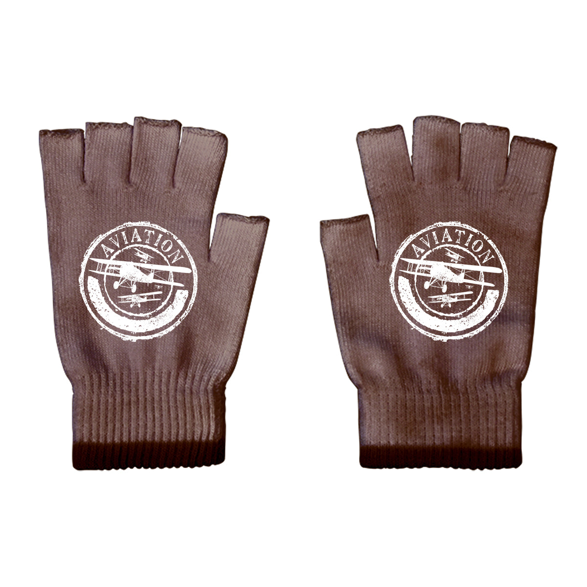 Aviation Lovers Designed Cut Gloves