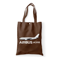 Thumbnail for The Airbus A310 Designed Tote Bags
