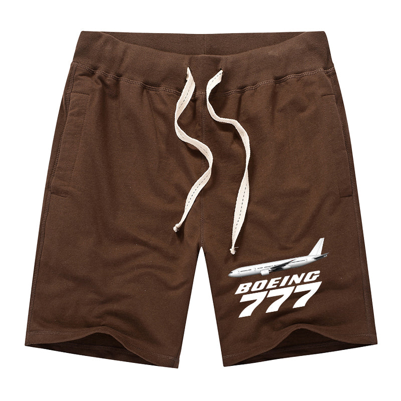 The Boeing 777 Designed Cotton Shorts