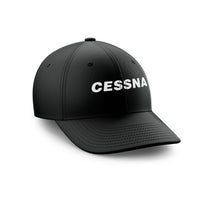 Thumbnail for Cessna & Text Designed Embroidered Hats