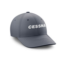 Thumbnail for Cessna & Text Designed Embroidered Hats